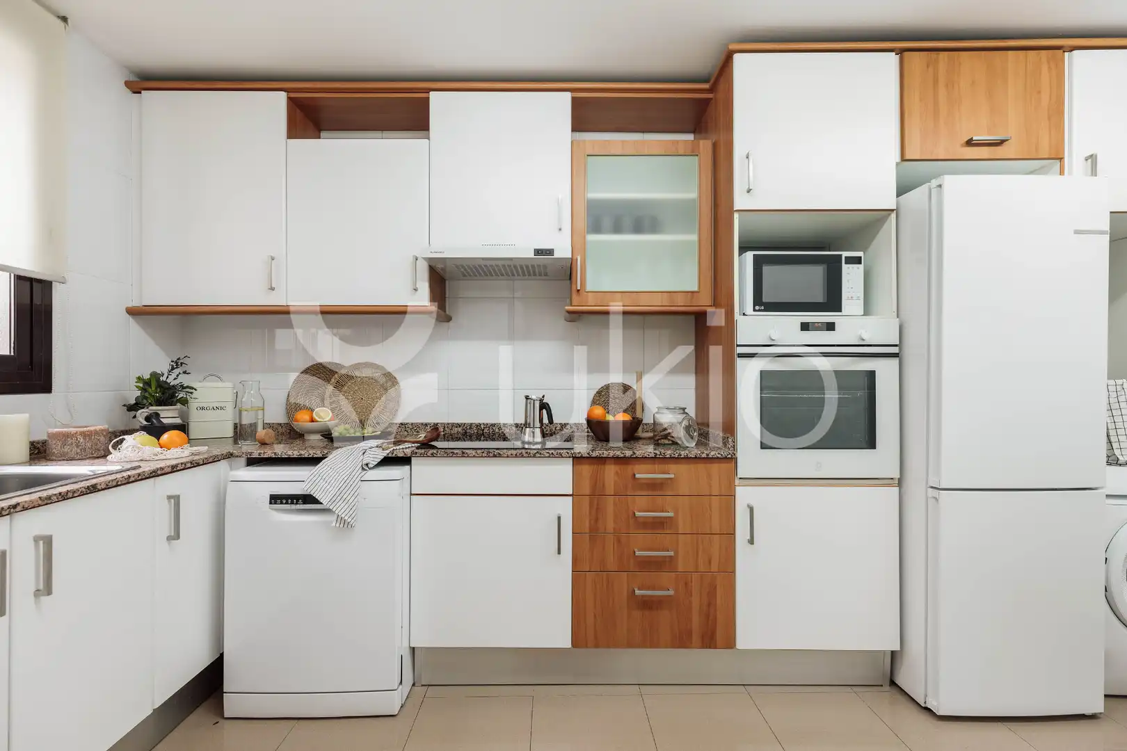Kitchen of Apartments for rent in Barcelona  with Air Conditioner, Heating and Furnished