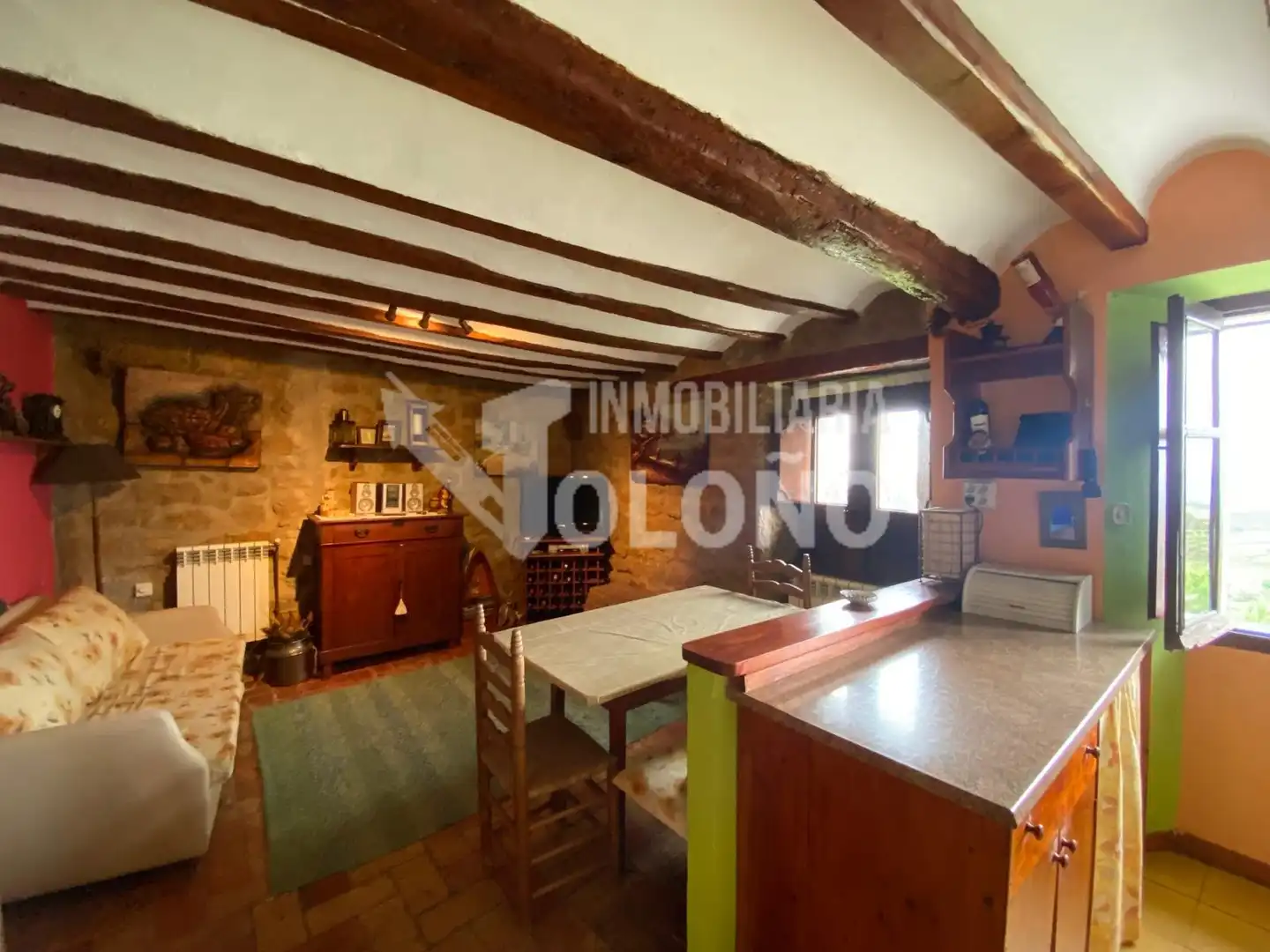Küche von Country house zum Verkauf in San Vicente de la Sonsierra mit Heizung, Terrasse und Abstellraum