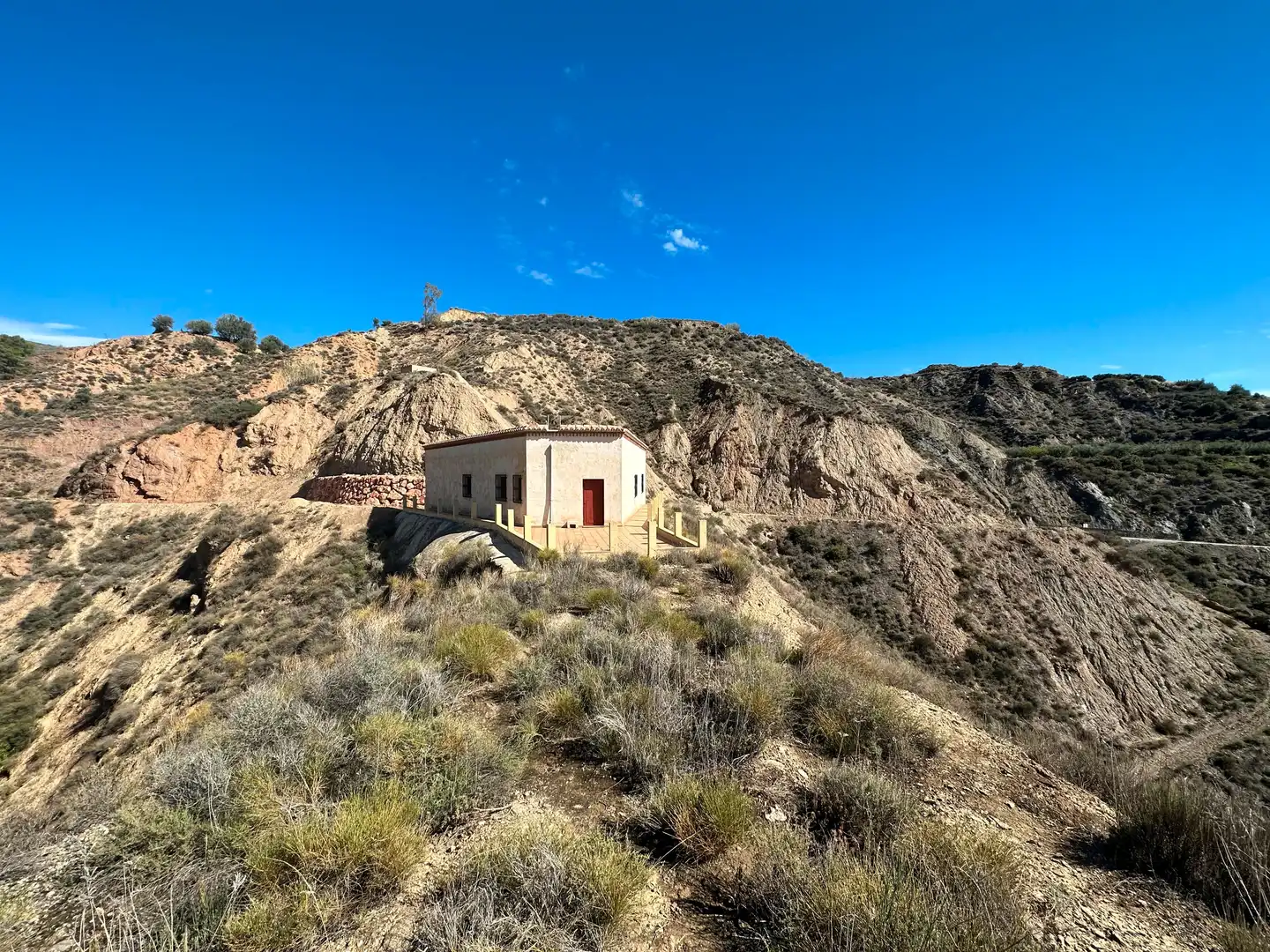 Vista exterior de Finca rústica en venda en Canjáyar amb Jardí privat, Terrassa i Traster