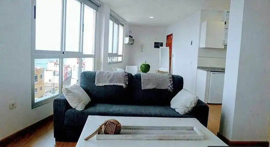 Sala d'estar de Àtic en venda en Moya (Las Palmas)