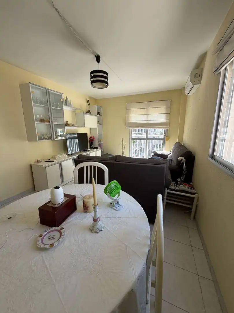 Wohnzimmer von Wohnung zum Verkauf in Torremolinos mit Klimaanlage, Heizung und Terrasse