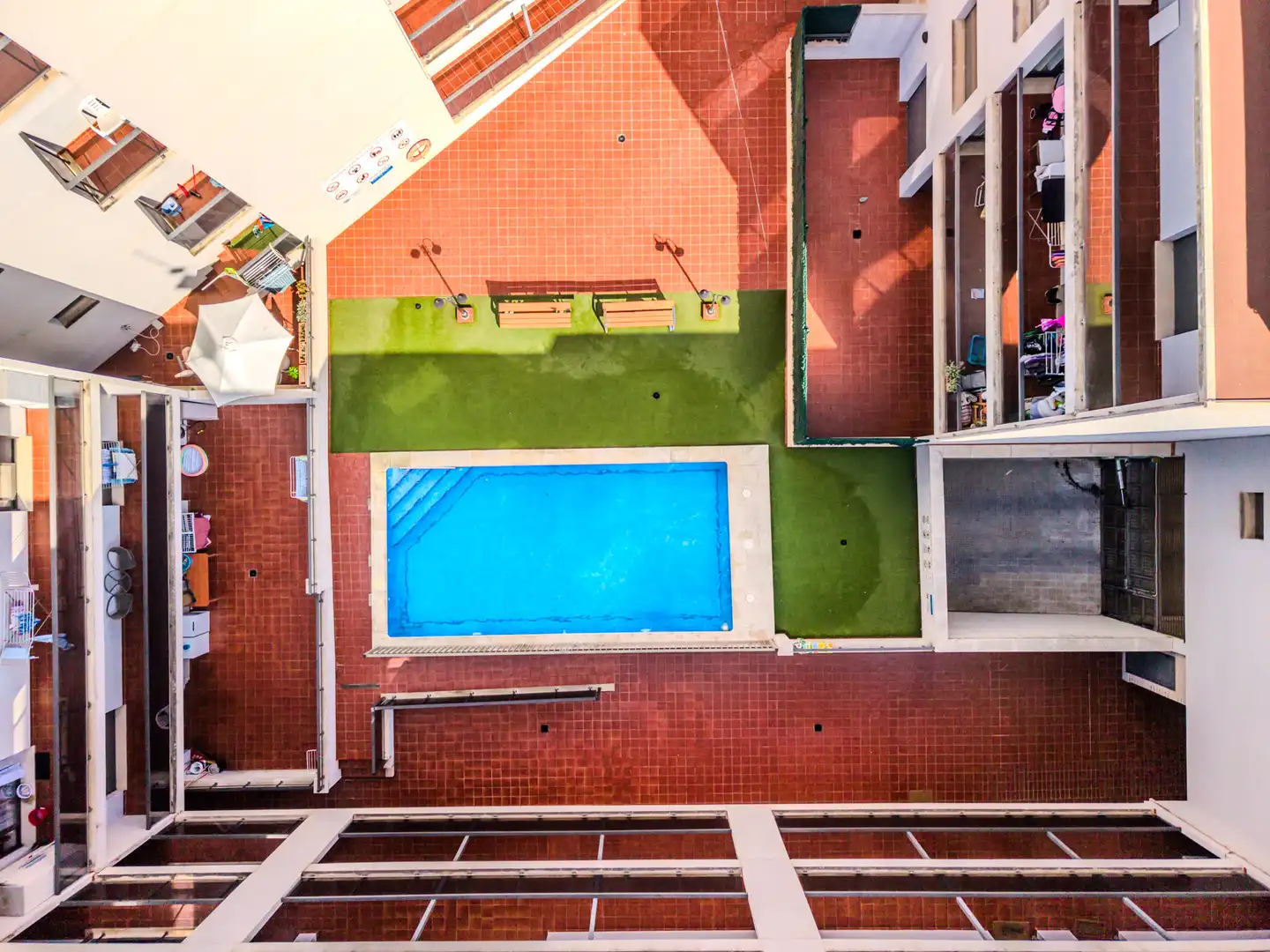 Swimming pool of Duplexes for sale in L'Ampolla  with Air Conditioner, Heating and Terrace
