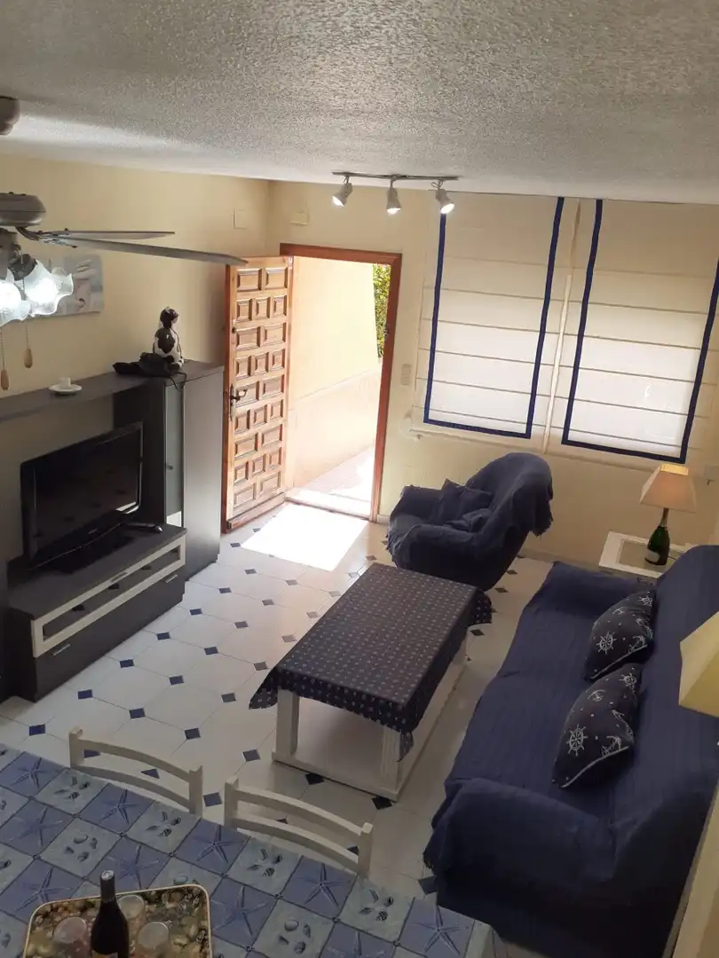 Living room of Houses for rent in La Manga del Mar Menor  with Air Conditioner, Heating and Terrace