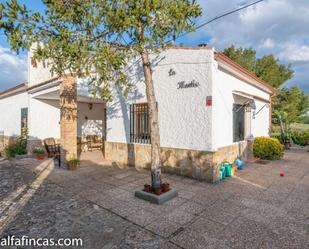 Exterior view of House or chalet for sale in Villaescusa de Haro  with Private garden and Swimming Pool