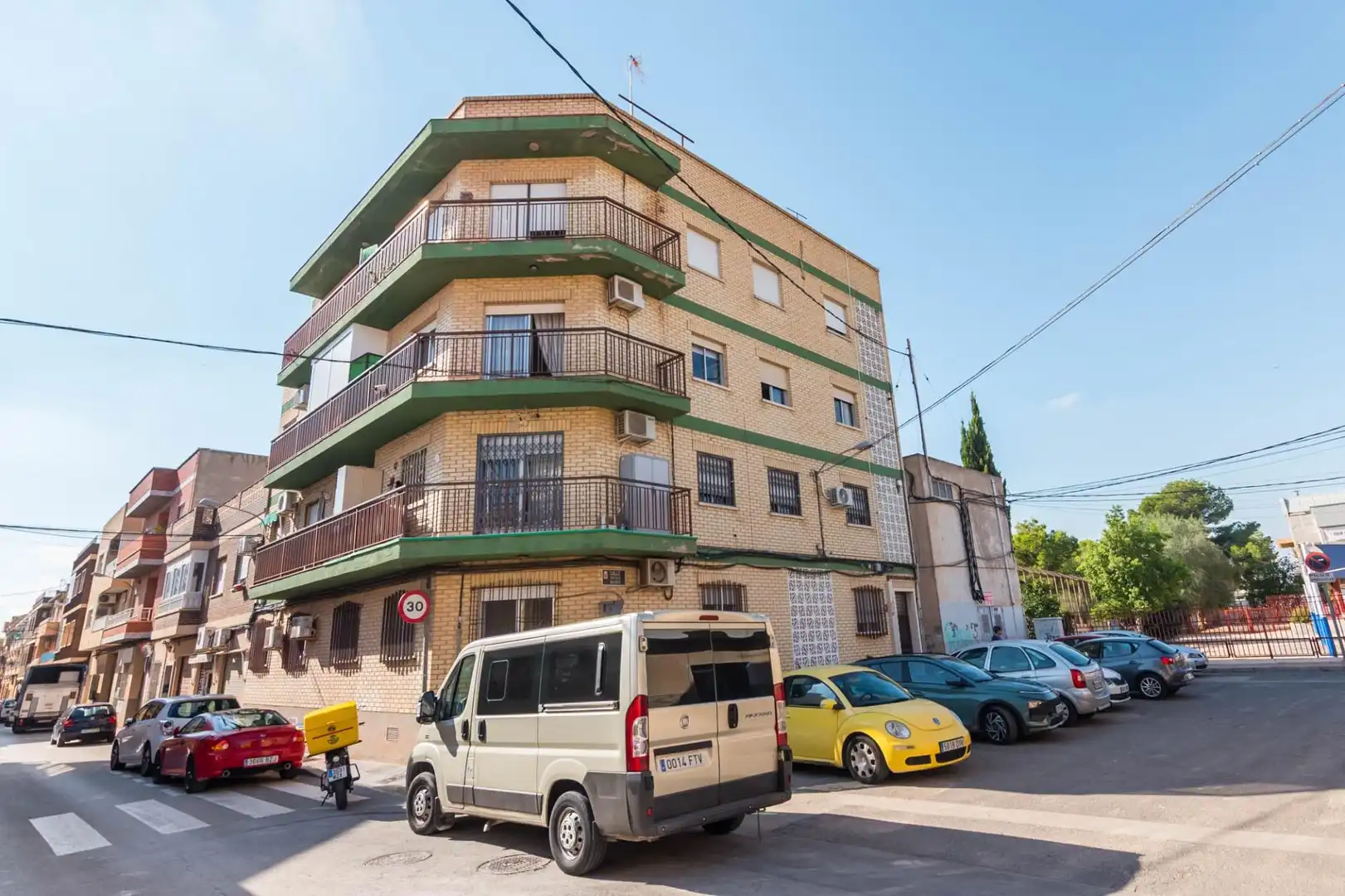 Vista exterior de Piso en venta en Murcia con Aire acondicionado, Calefacción y Terraza