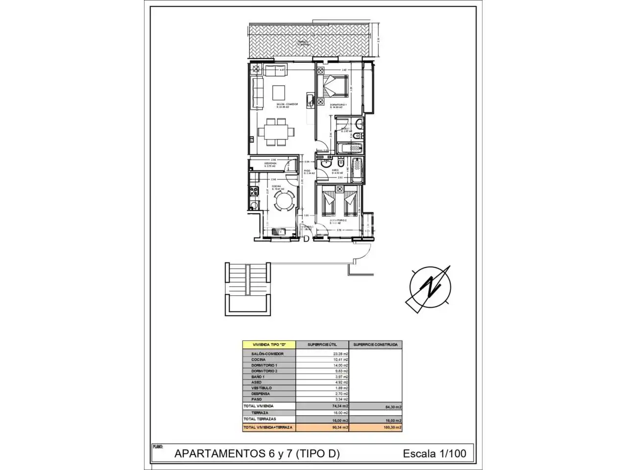 Apartament en venda en Pego amb Aire condicionat, Calefacció i Terrassa