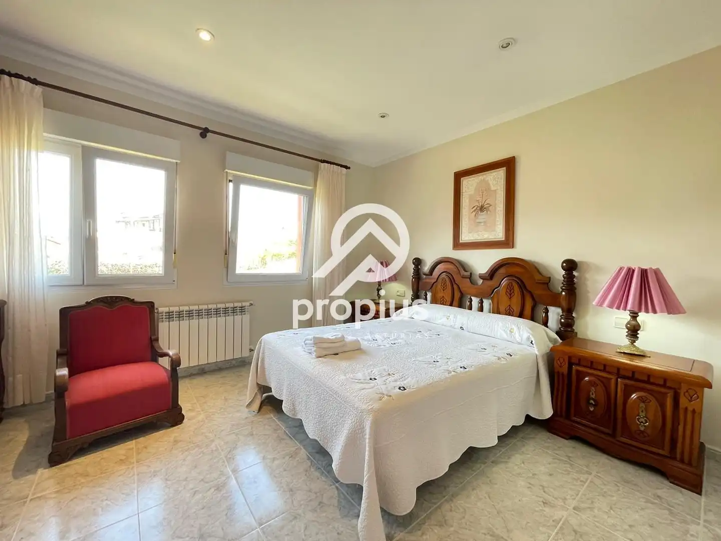 Bedroom of Houses for sale in Llanes  with Heating, Private garden and Terrace