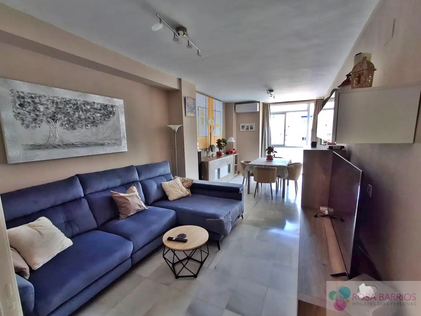 Living room of Flat for sale in Marbella  with Furnished and Community pool