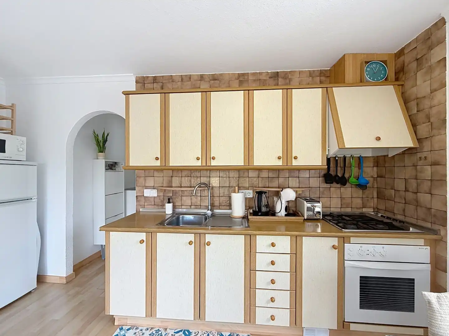 Cuina de Apartament en venda en Benitachell / El Poble Nou de Benitatxell amb Aire condicionat, Terrassa i Piscina