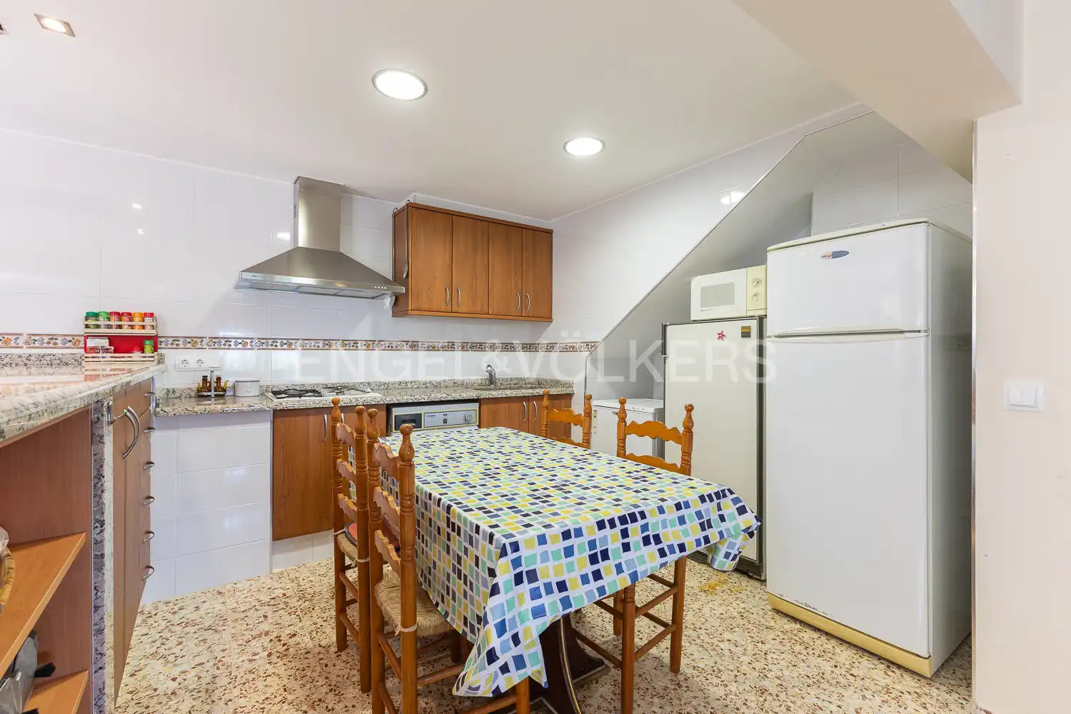 Cocina de Casa o chalet en venta en Alzira con Calefacción, Jardín privado y Parquet