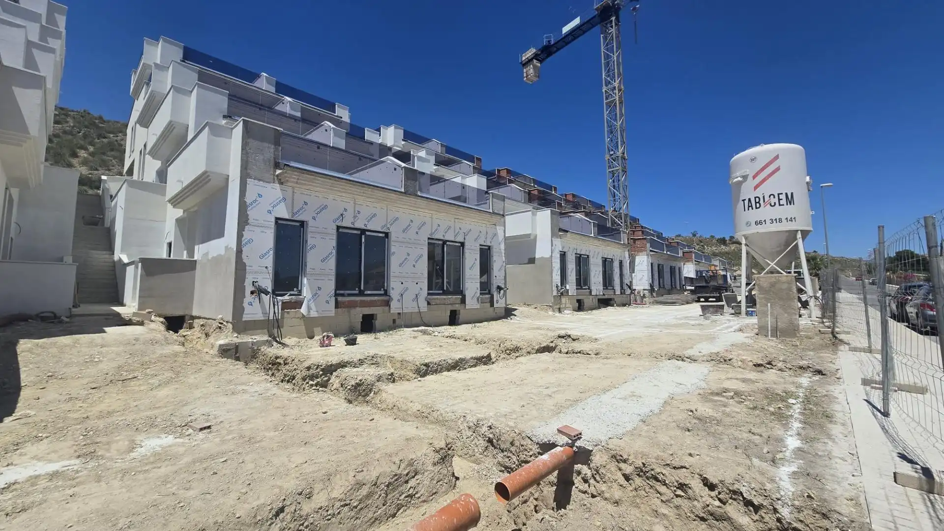 Vista exterior de Apartamento en venta en Mutxamel con Aire acondicionado, Calefacción y Terraza