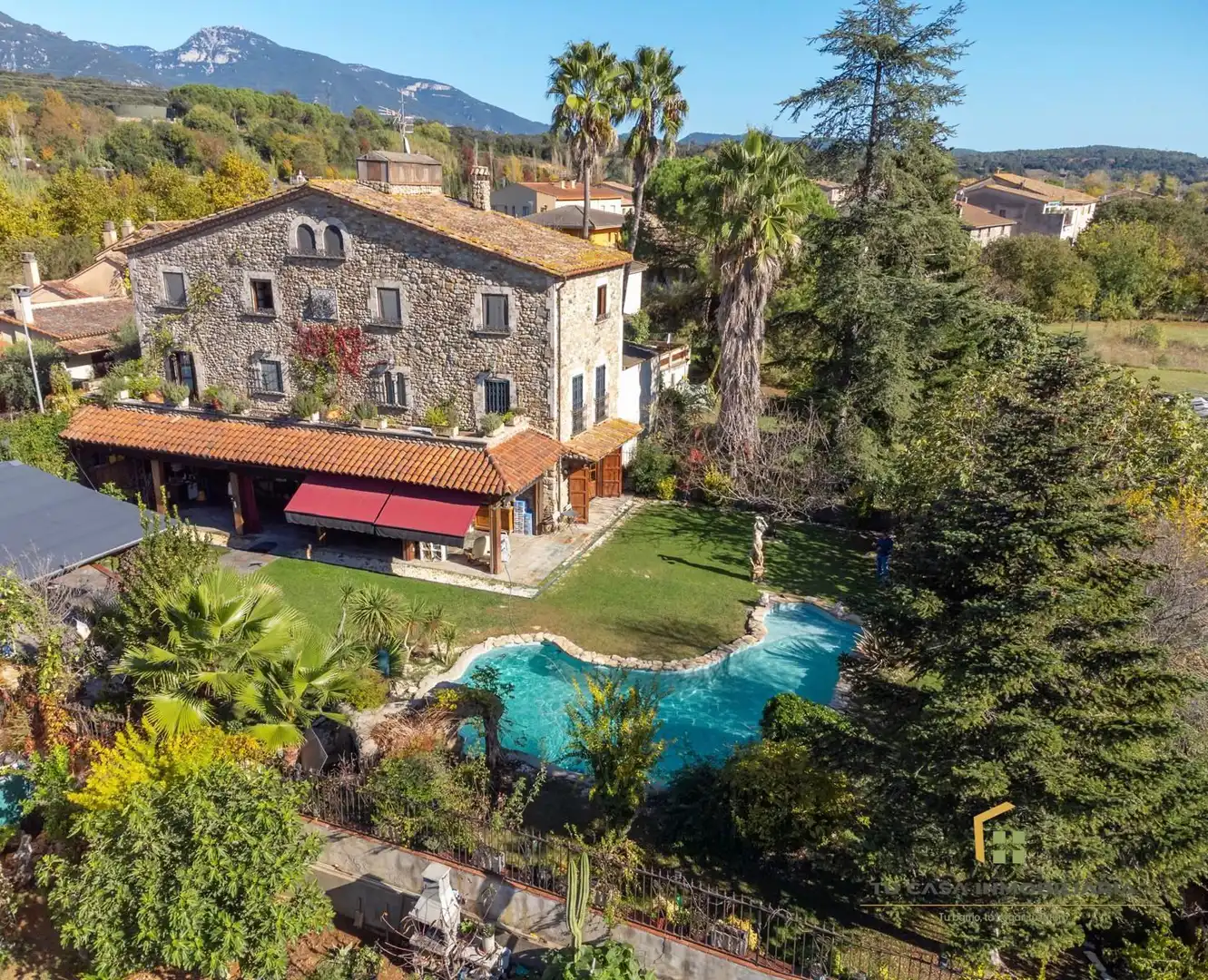 Jardí de Finca rústica en venda en Argelaguer amb Aire condicionat, Calefacció i Jardí privat