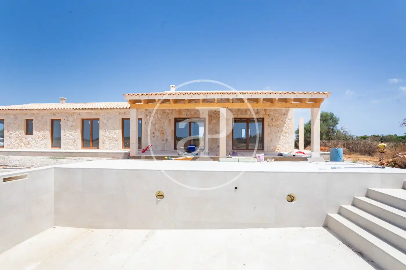 Vista exterior de Casa o chalet en venta en Campos con Aire acondicionado, Calefacción y Jardín privado