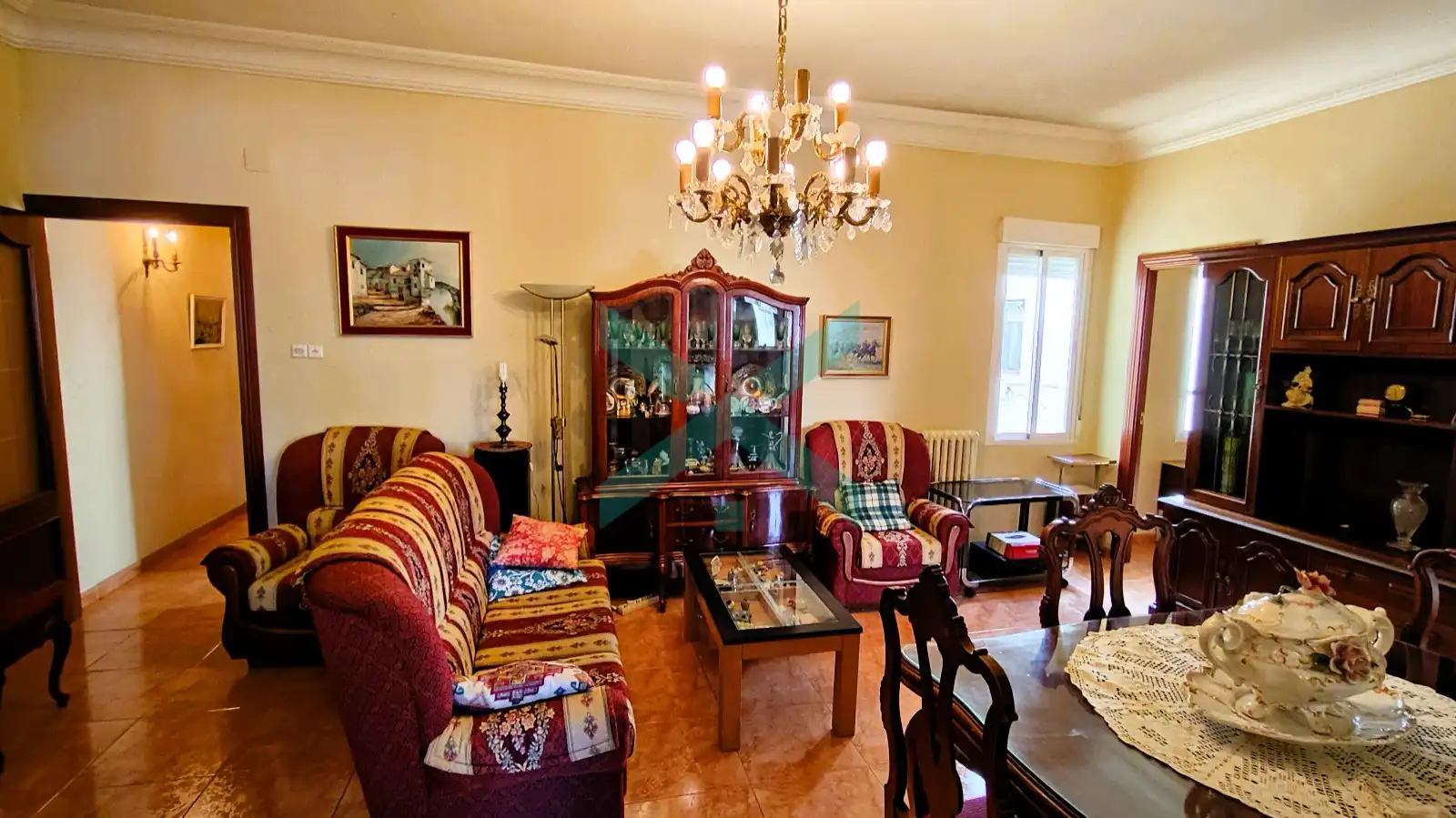 Sala d'estar de Pis en venda en Tetuán