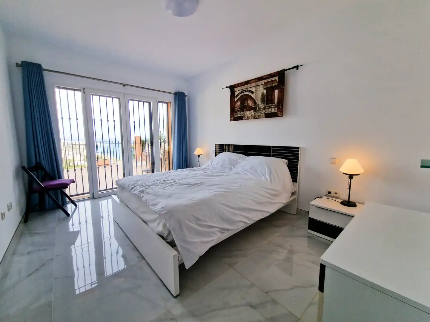 Habitación de Casa o chalet en venta en Mojácar con Aire acondicionado, Terraza y Piscina