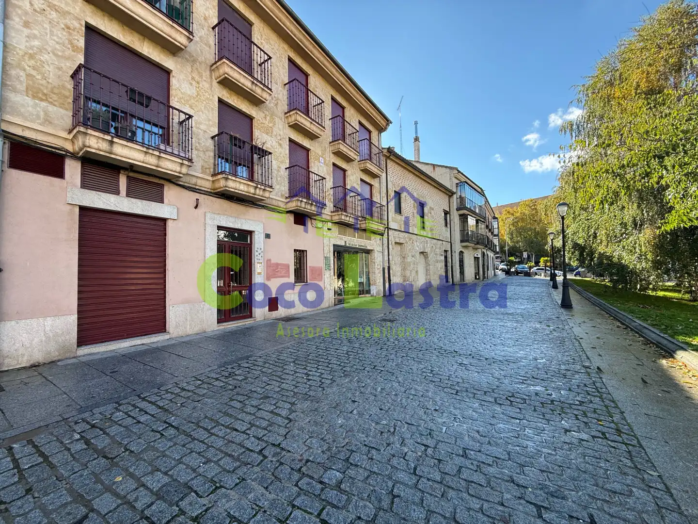 Vista exterior de Garatge en venda en Salamanca