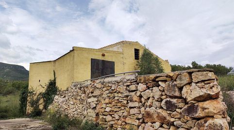Casa Rustica y finca de olivos arbequina de 68.054m con pozo de agua en partida Sinyoles de la La Sénia Tarragona.