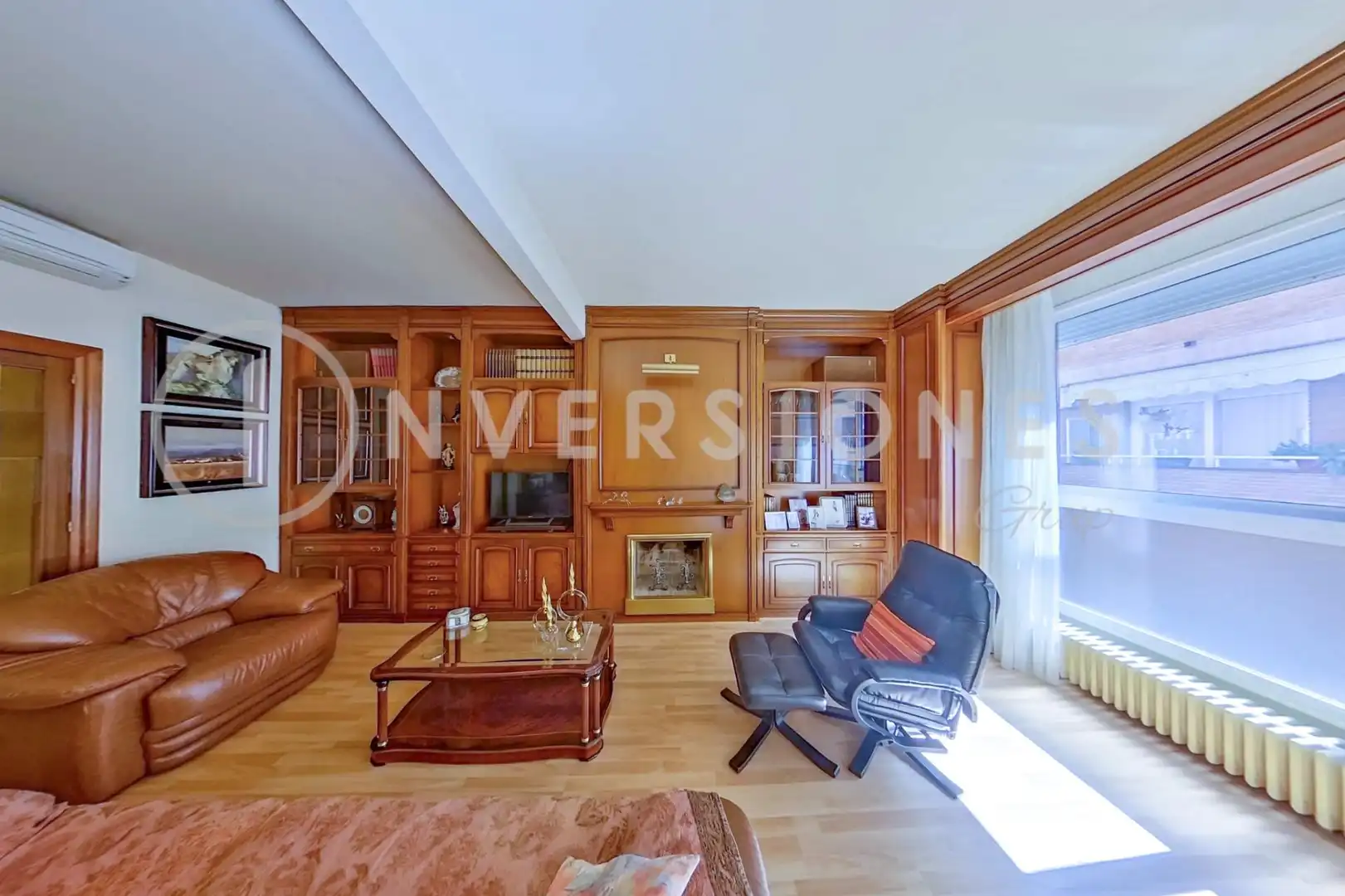 Sala de estar de Piso en venta en Barcelona con Aire acondicionado, Calefacción y Balcón