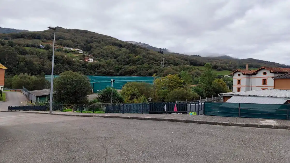 Exterior view of Industrial buildings for sale in Mieres (Asturias)