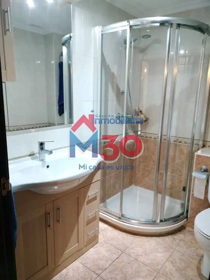 Baño de Apartamento en venta en Ribera Baja / Erriberabeitia con Calefacción, Terraza y Trastero