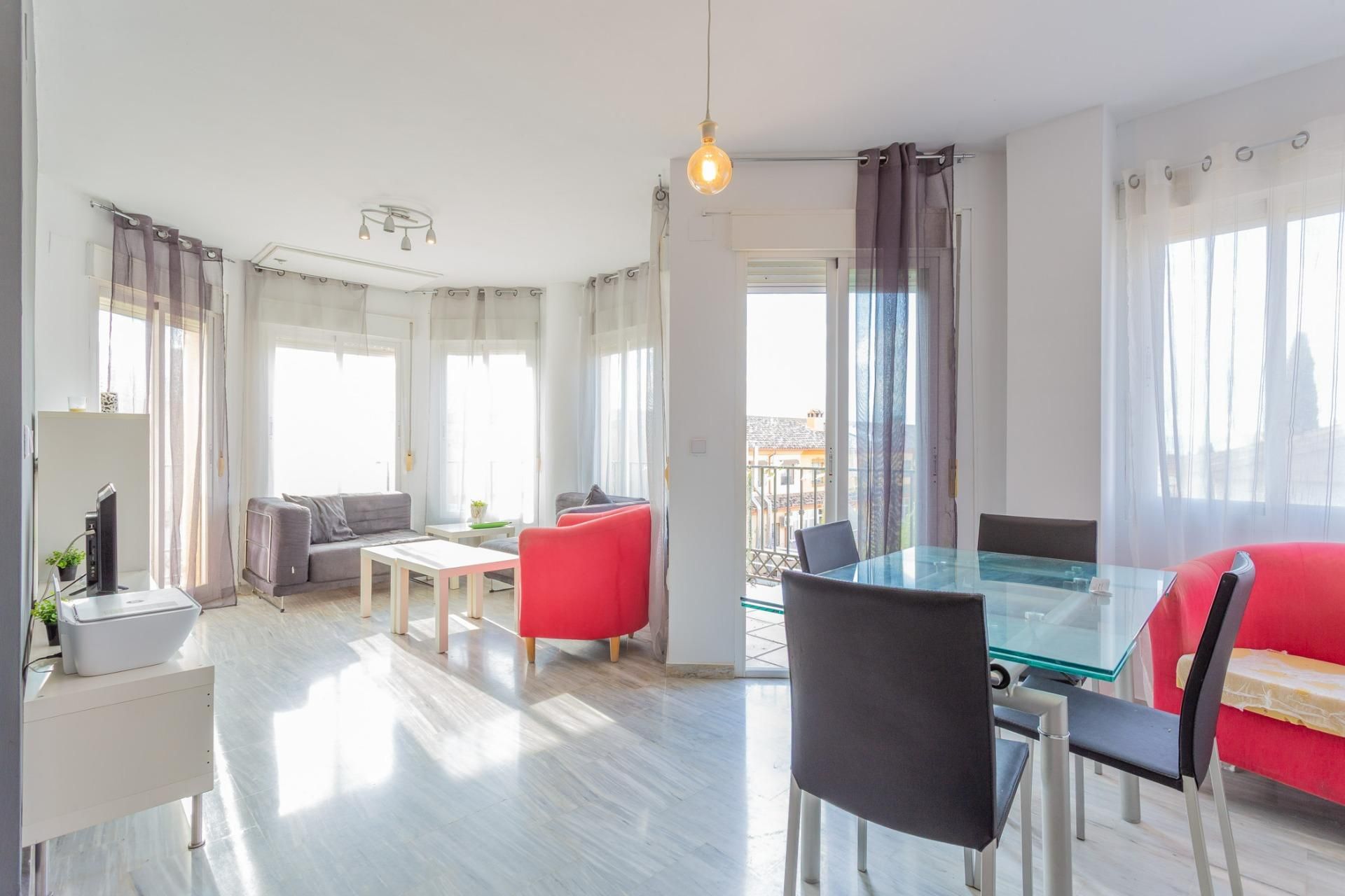 Sala de estar de Piso en venta en Las Gabias