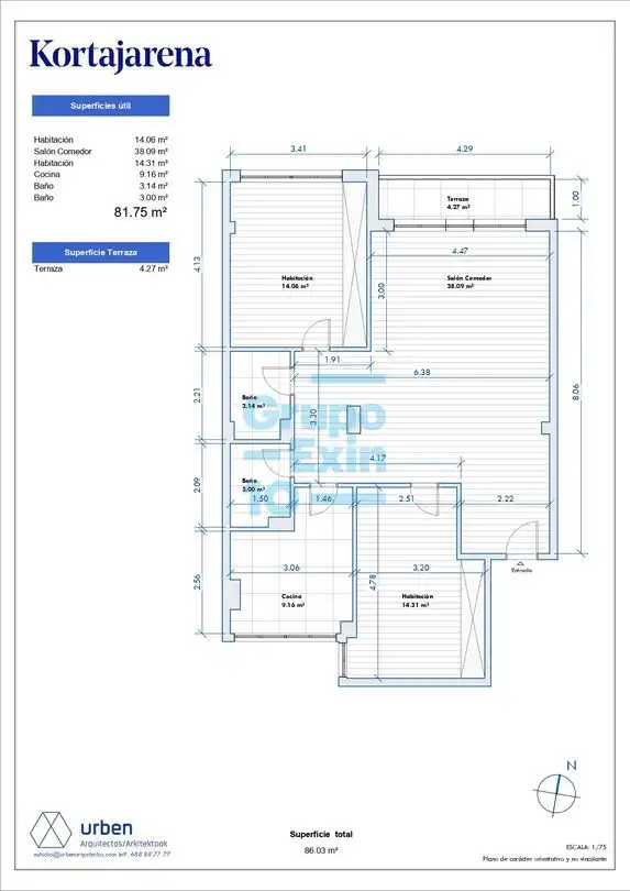 Flat for sale in Donostia - San Sebastián   with Heating and Terrace