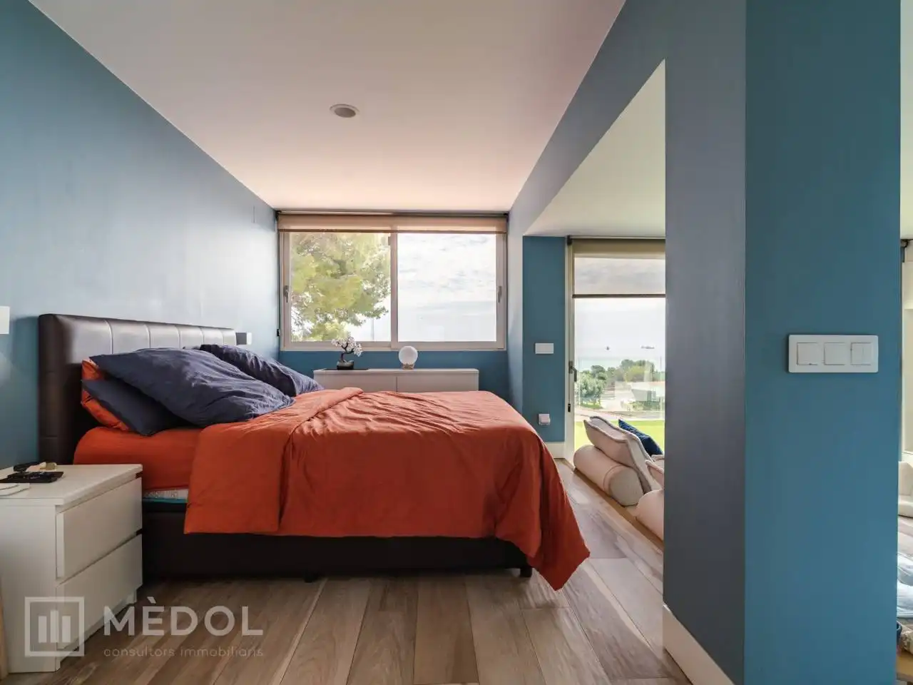 Habitación de Casa adosada en venta en Tarragona con Aire acondicionado, Calefacción y Jardín privado