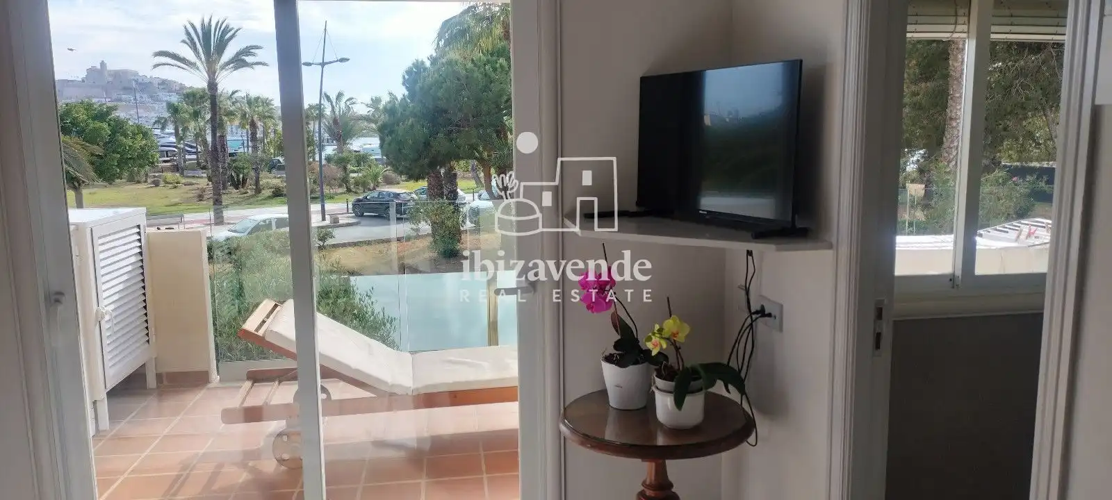 Jardín de Piso de alquiler en Eivissa con Calefacción, Terraza y Piscina