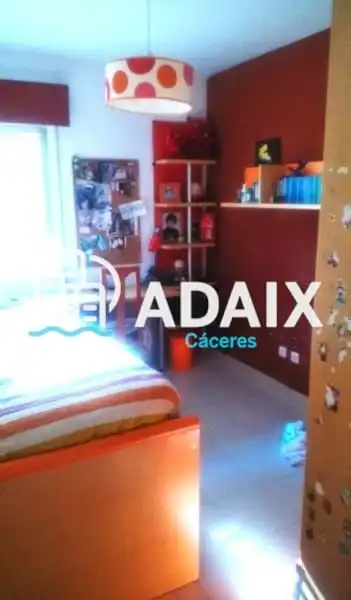 Bedroom of Flat for sale in Cáceres  with Terrace and Furnished
