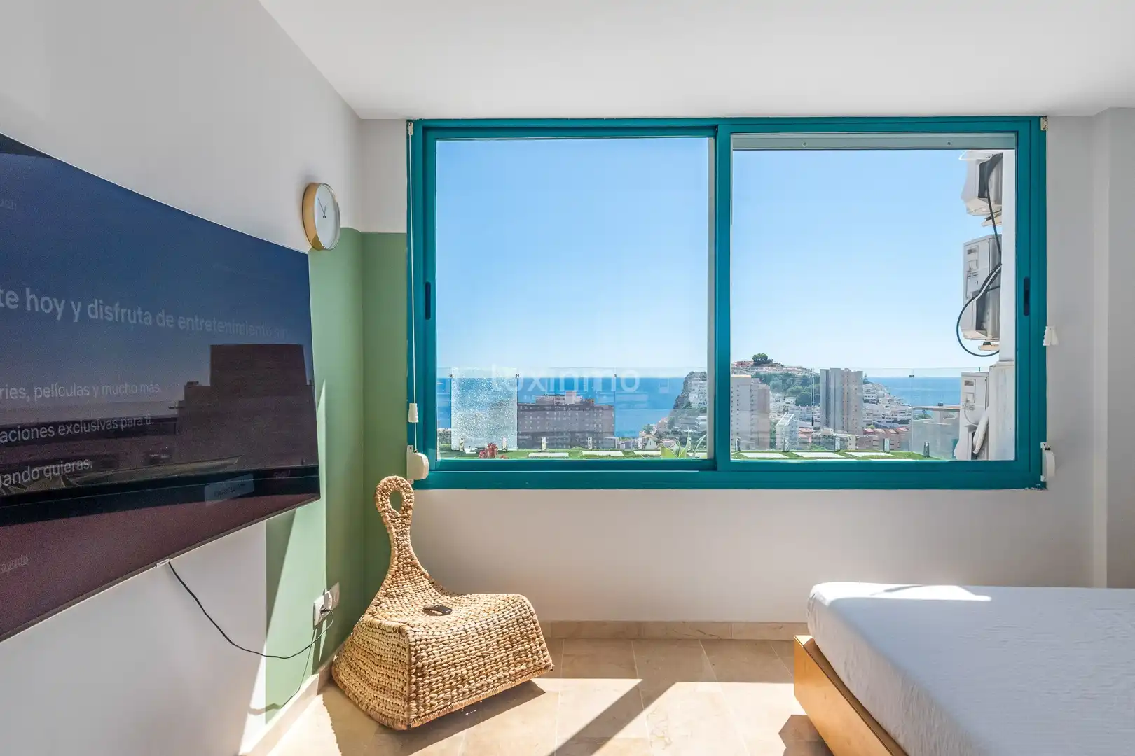 Dormitori de Àtic en venda en Villajoyosa / La Vila Joiosa amb Aire condicionat, Jardí privat i Terrassa