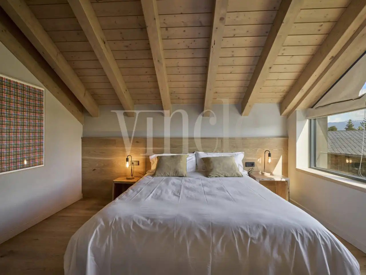 Bedroom of Houses for sale in Guils de Cerdanya  with Heating, Private garden and Parquet flooring