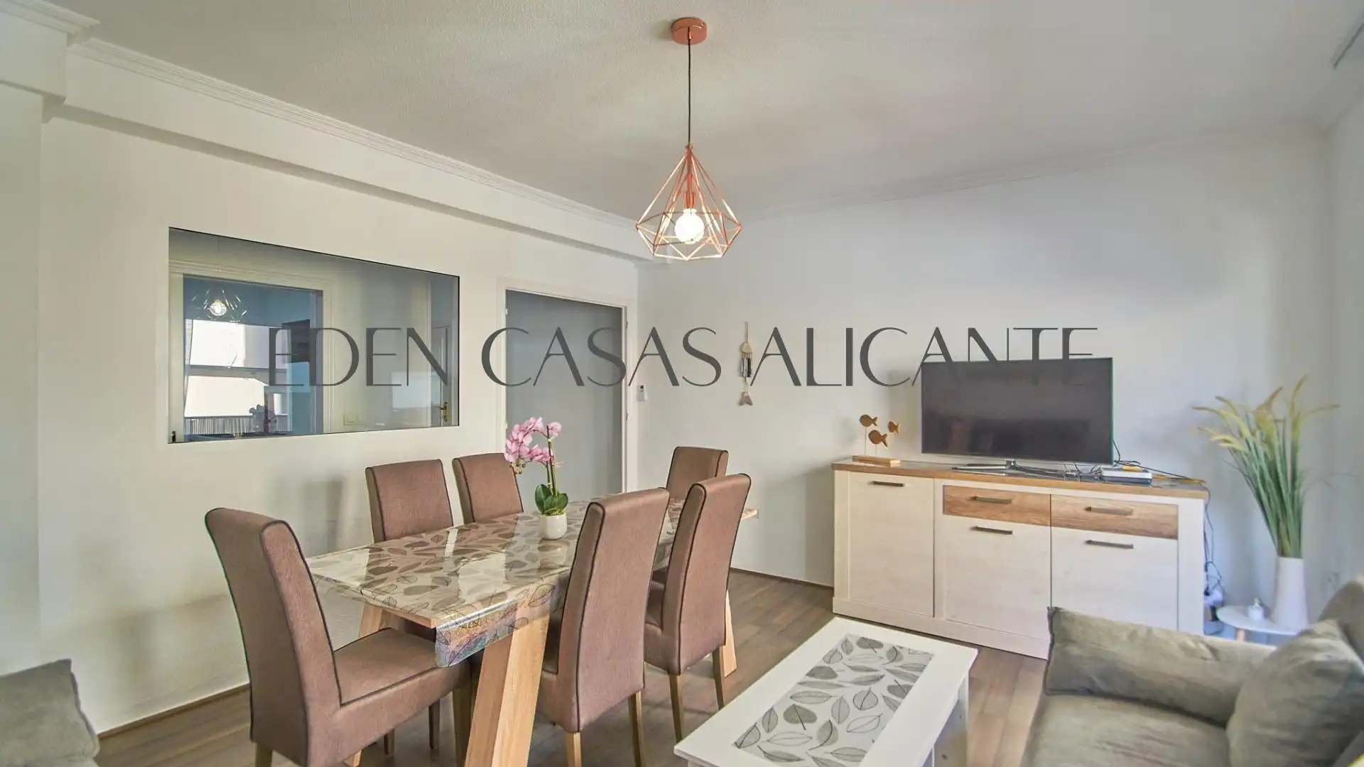 Comedor de Apartamento en venta en El Campello con Aire acondicionado, Terraza y Amueblado