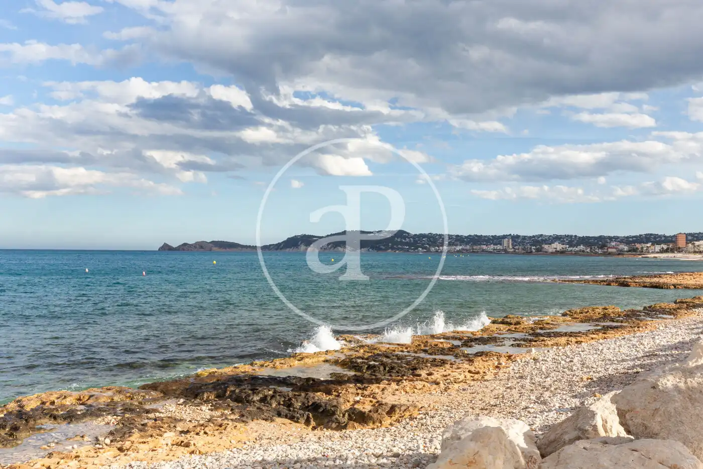 Vista exterior de Piso de alquiler en Jávea / Xàbia con Aire acondicionado, Calefacción y Jardín privado