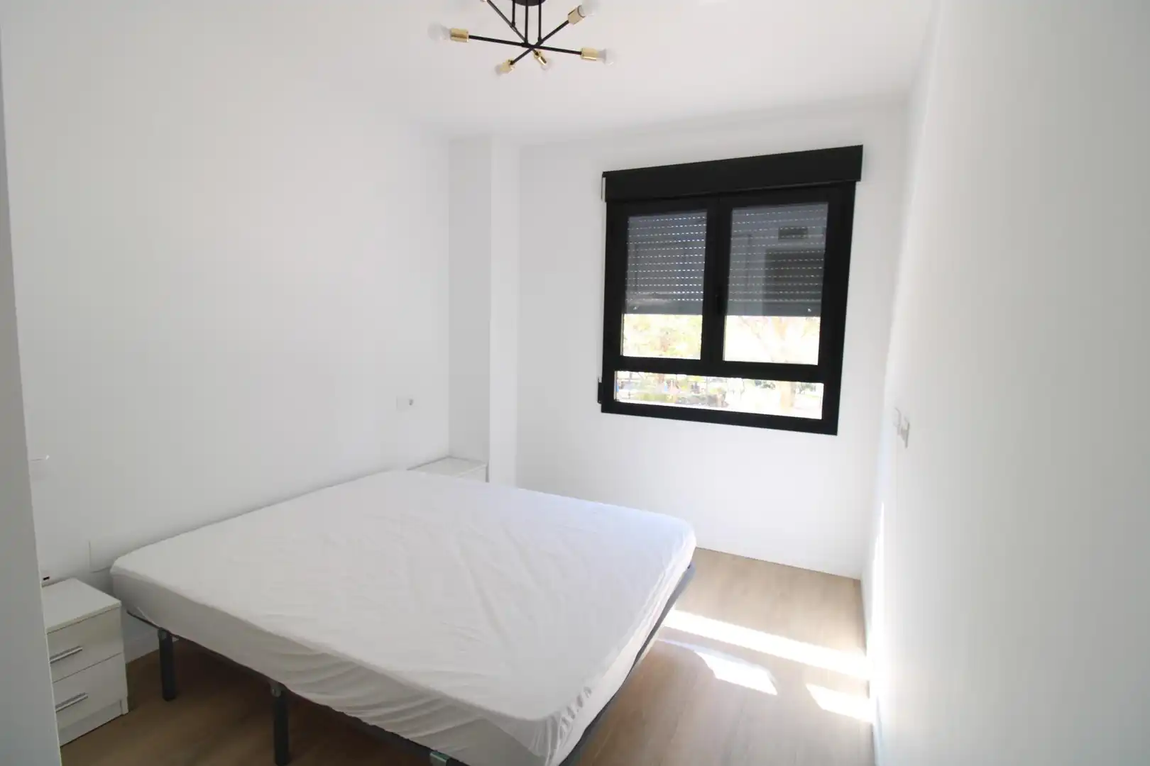 Schlafzimmer von Wohnung zur Miete in Murcia mit Klimaanlage, Heizung und Möbliert