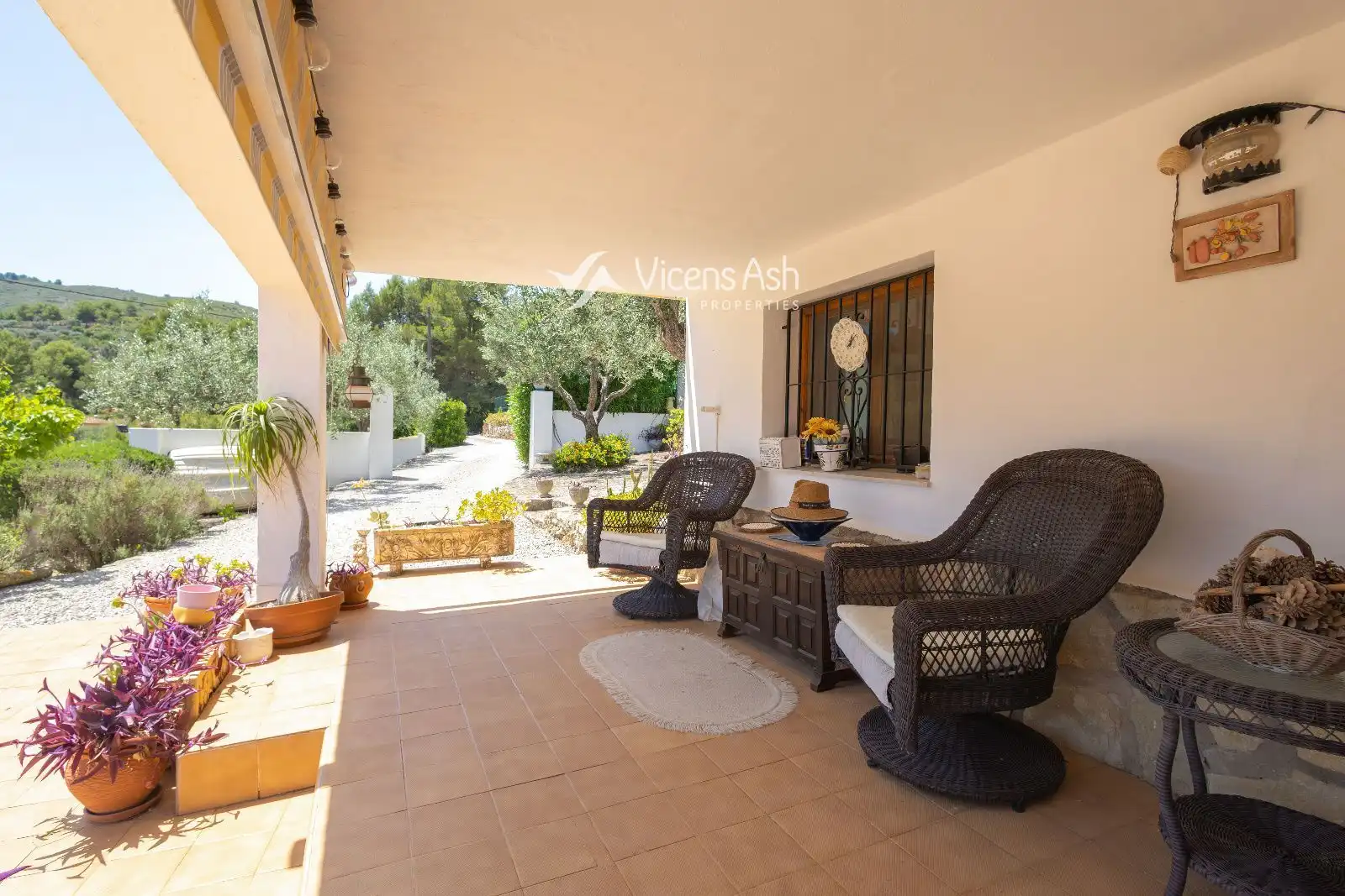 Terrace of Houses for sale in Gata de Gorgos  with Air Conditioner, Heating and Storage room