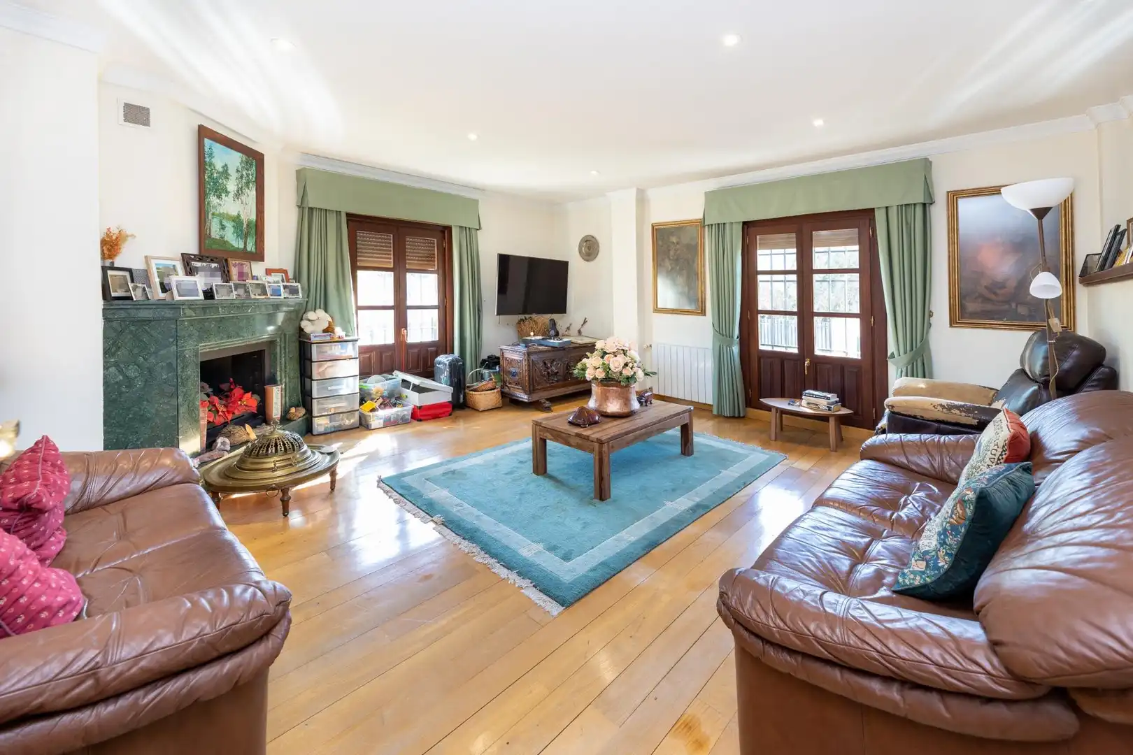Living room of Houses for sale in Cájar  with Air Conditioner, Heating and Private garden