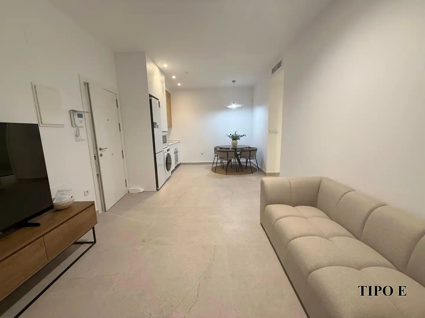 Sala d'estar de Apartament de lloguer en Murcia amb Aire condicionat, Traster i Moblat