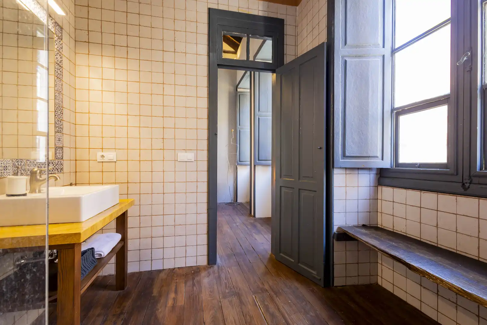 Badezimmer von Haus oder Chalet zum Verkauf in San Cristóbal de la Laguna mit Heizung, Terrasse und Abstellraum