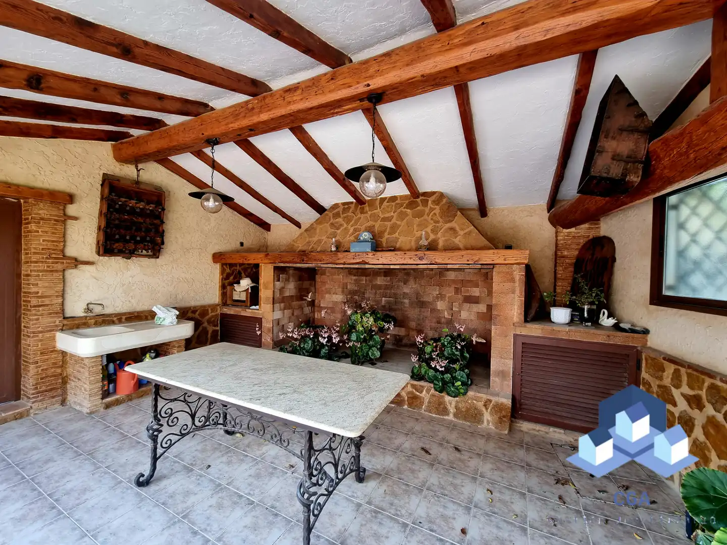 Terrassa de Casa o xalet en venda en Lorca amb Aire condicionat, Calefacció i Jardí privat