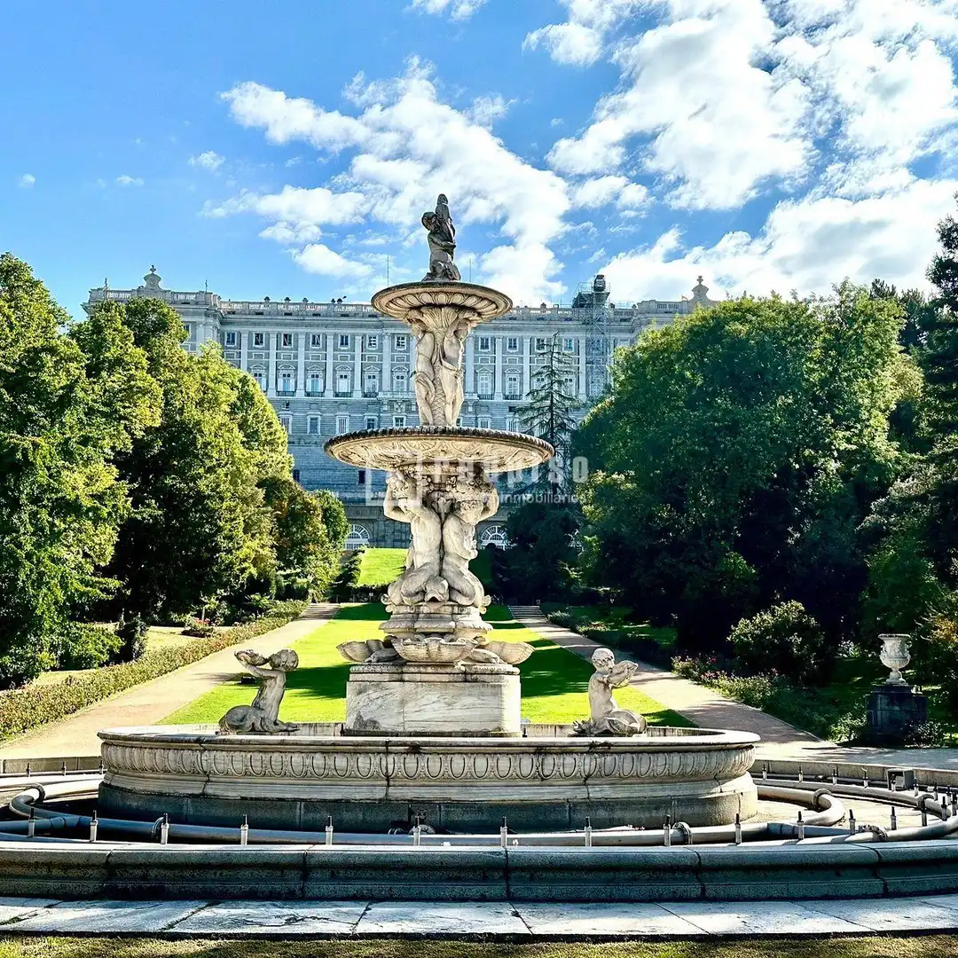 Garden of Flat for sale in Madrid  with Heating, Terrace and Furnished