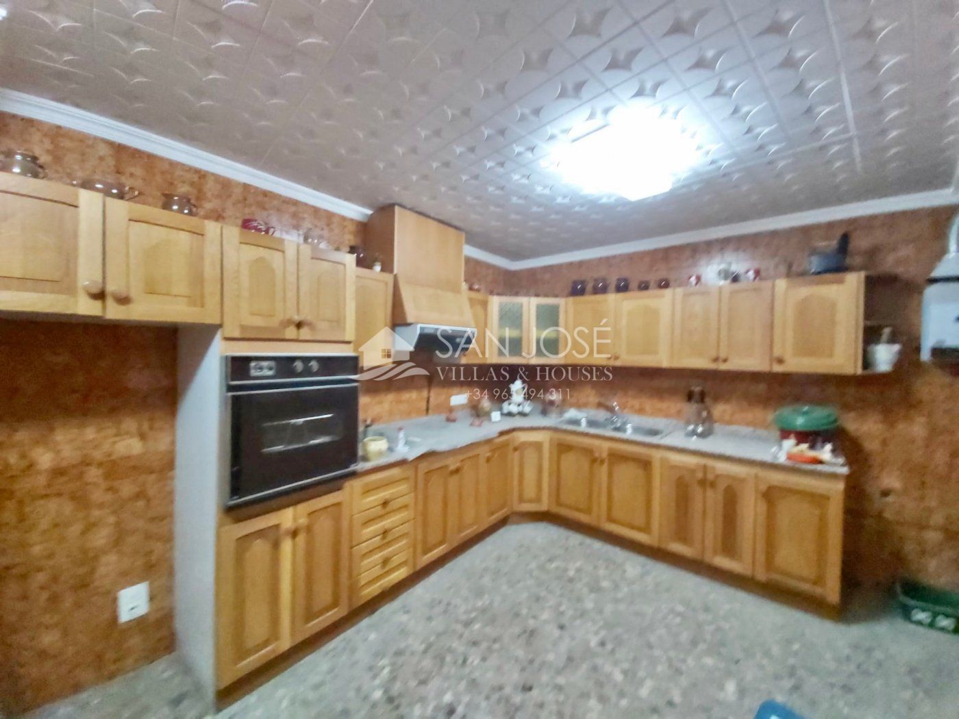 Kitchen of House or chalet for sale in Aspe  with Terrace and Storage room