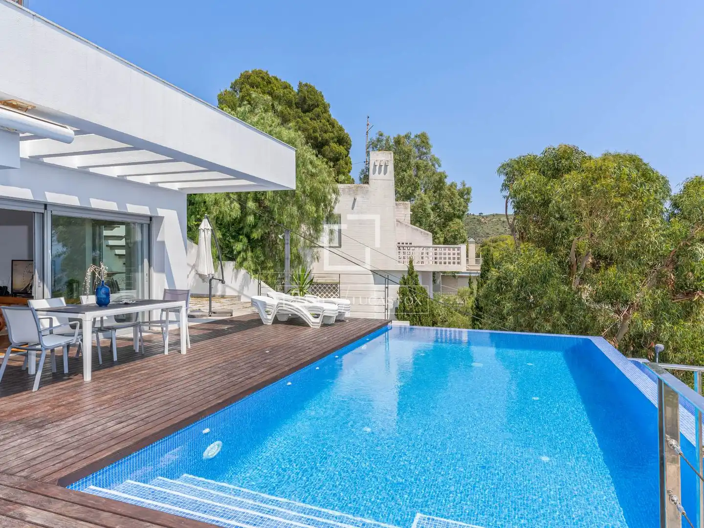 Piscina de Casa o chalet en venta en Roses con Aire acondicionado, Calefacción y Jardín privado