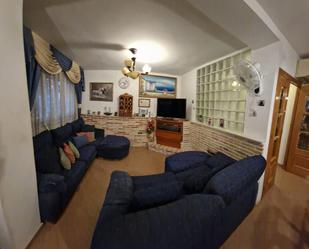 Living room of Single-family semi-detached for sale in  Murcia Capital  with Air Conditioner, Terrace and Storage room
