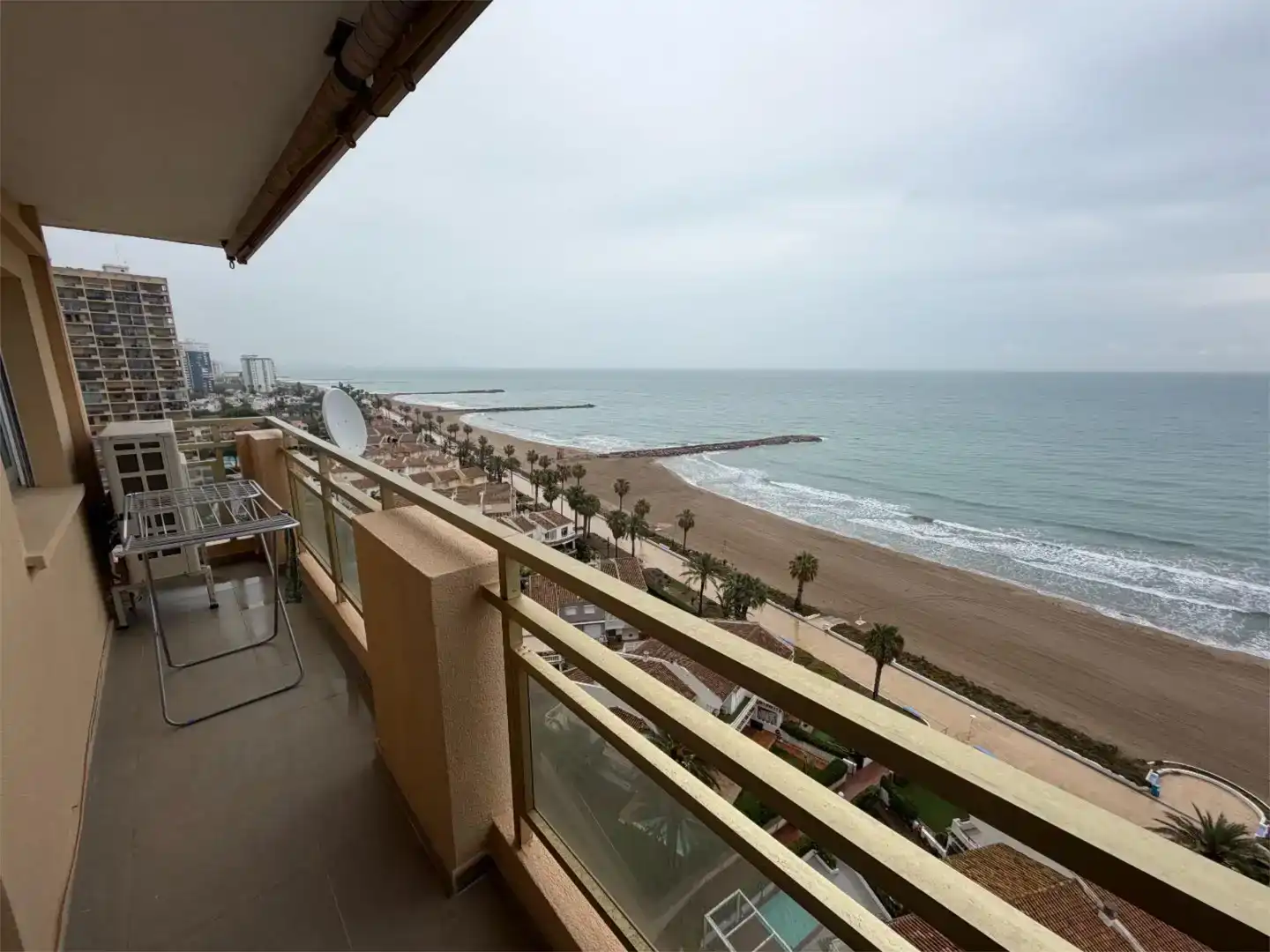Terrassa de Apartament en venda en El Puig de Santa Maria amb Aire condicionat, Piscina i Balcó