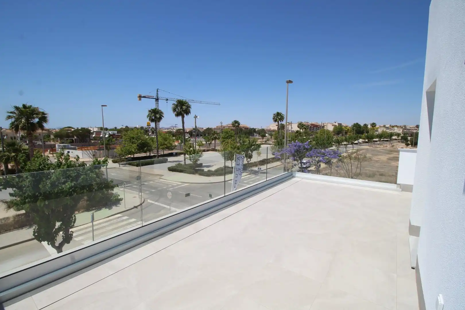 Terraza de Casa adosada en venta en Pilar de la Horadada con Jardín privado, Piscina y Amueblado