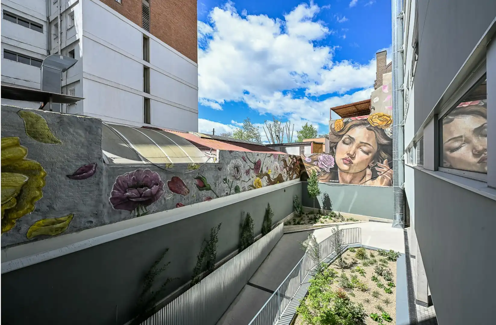 Terrace of Flat for rent in Madrid  with Private garden, Furnished and Washing machine