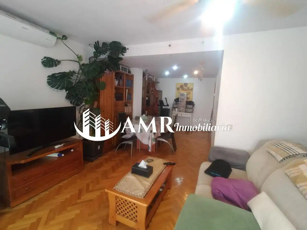 Sala de estar de Dúplex en venta en Fuenlabrada con Aire acondicionado, Calefacción y Parquet