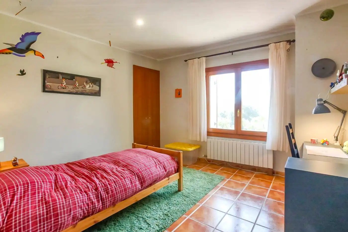 Habitación de Finca rústica en venta en Sant Iscle de Vallalta con Calefacción, Terraza y Trastero