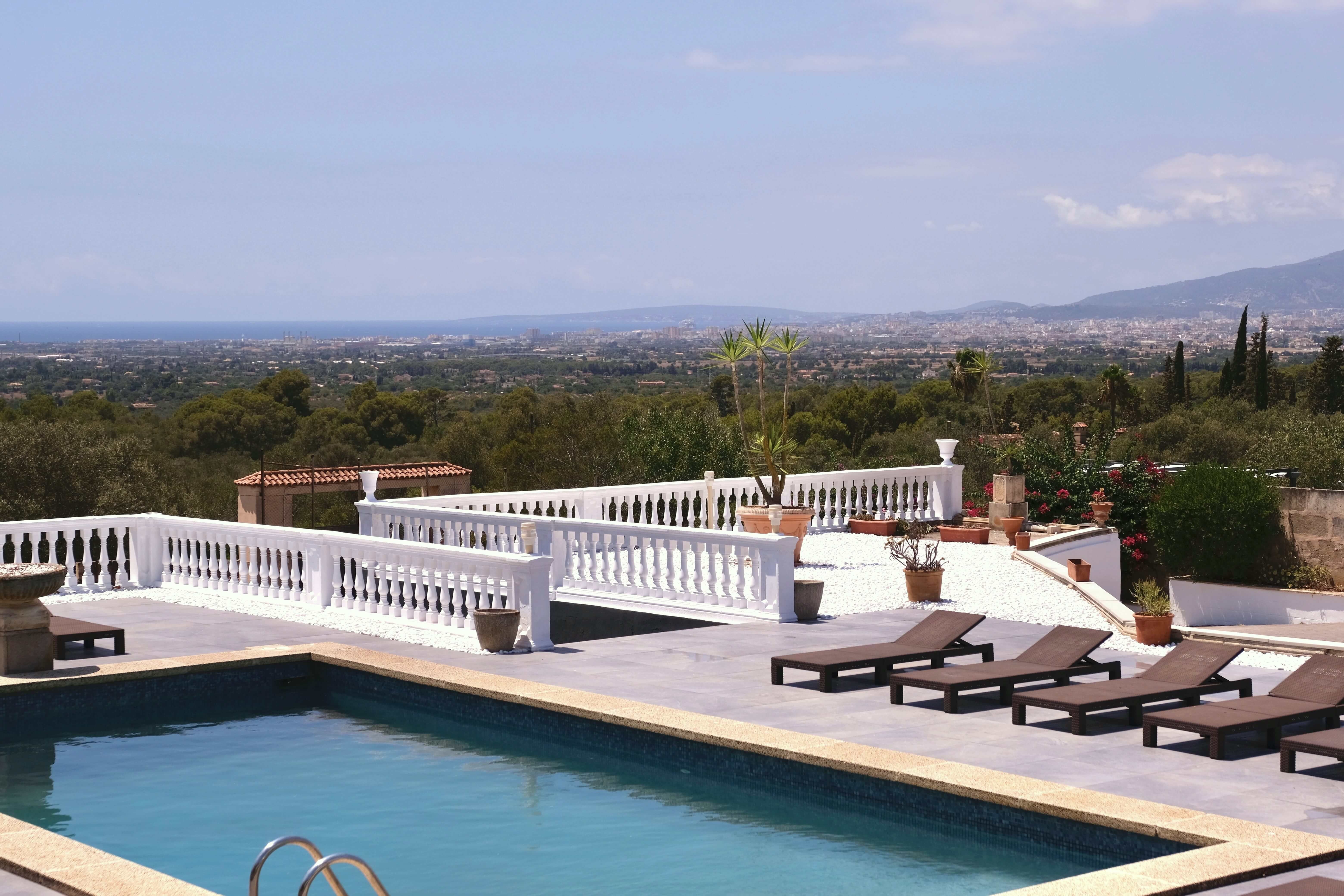 Piscina de Casa o xalet de lloguer en Marratxí amb Aire condicionat i Piscina