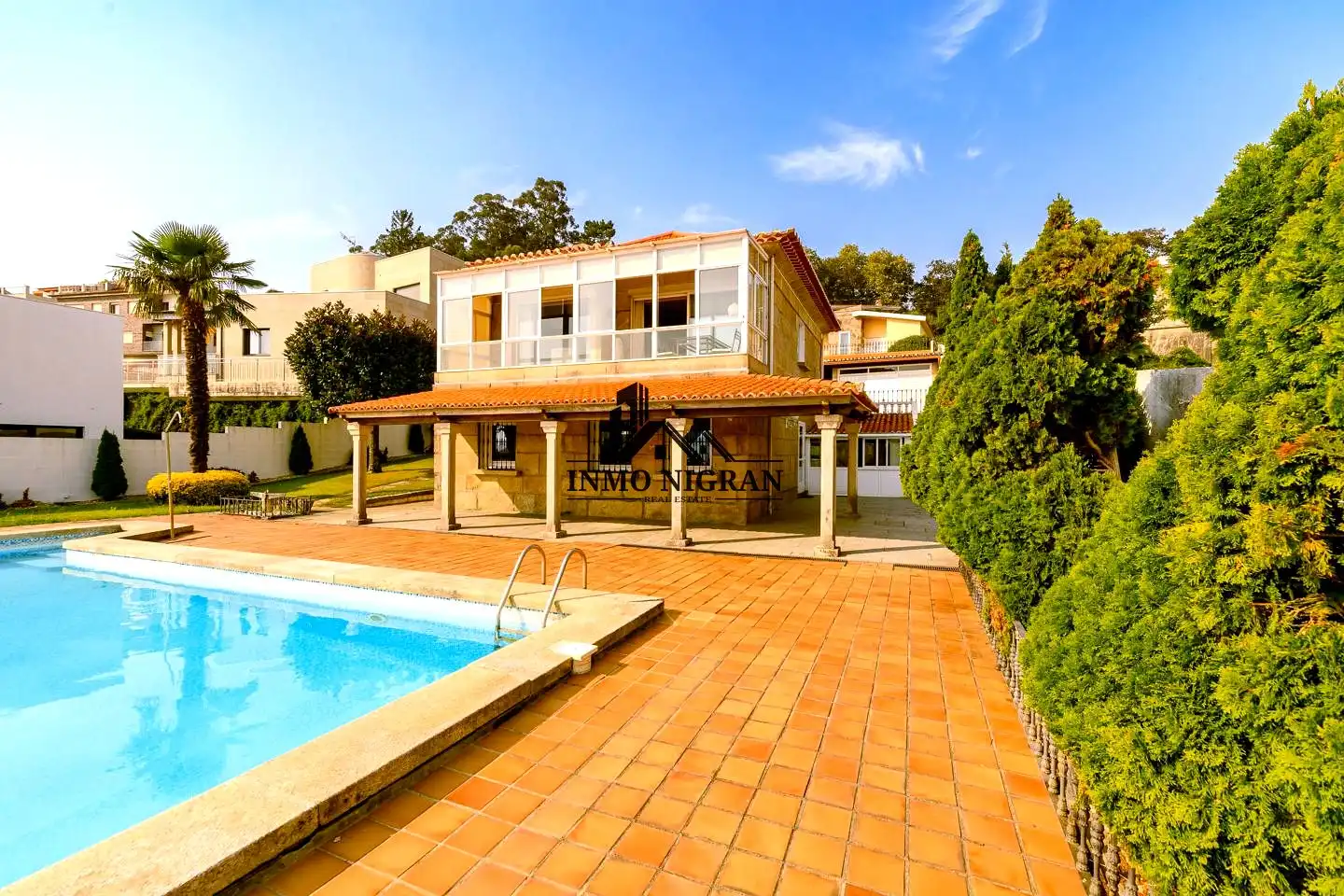 Exterior view of Houses for sale in Vigo   with Private garden, Terrace and Storage room